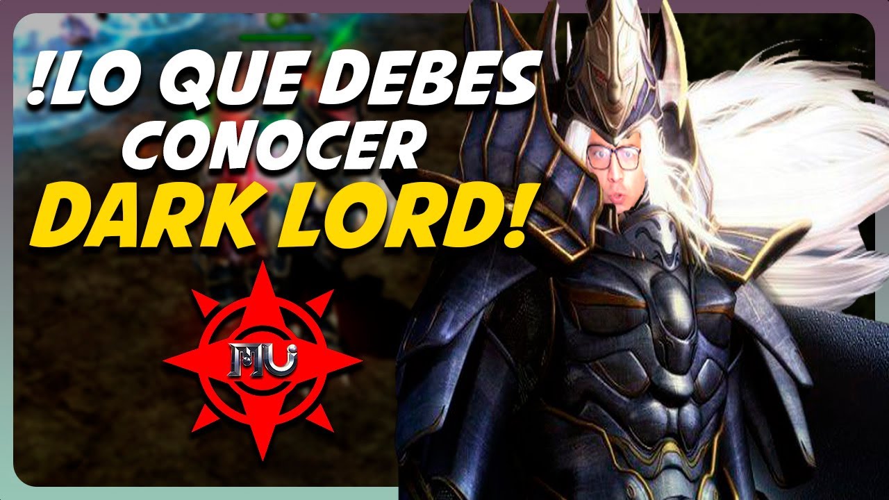 DARK LORD 👑 | HISTORIA,GUÍAS Y BUILD💪| MU ONLINE GMO 🔥