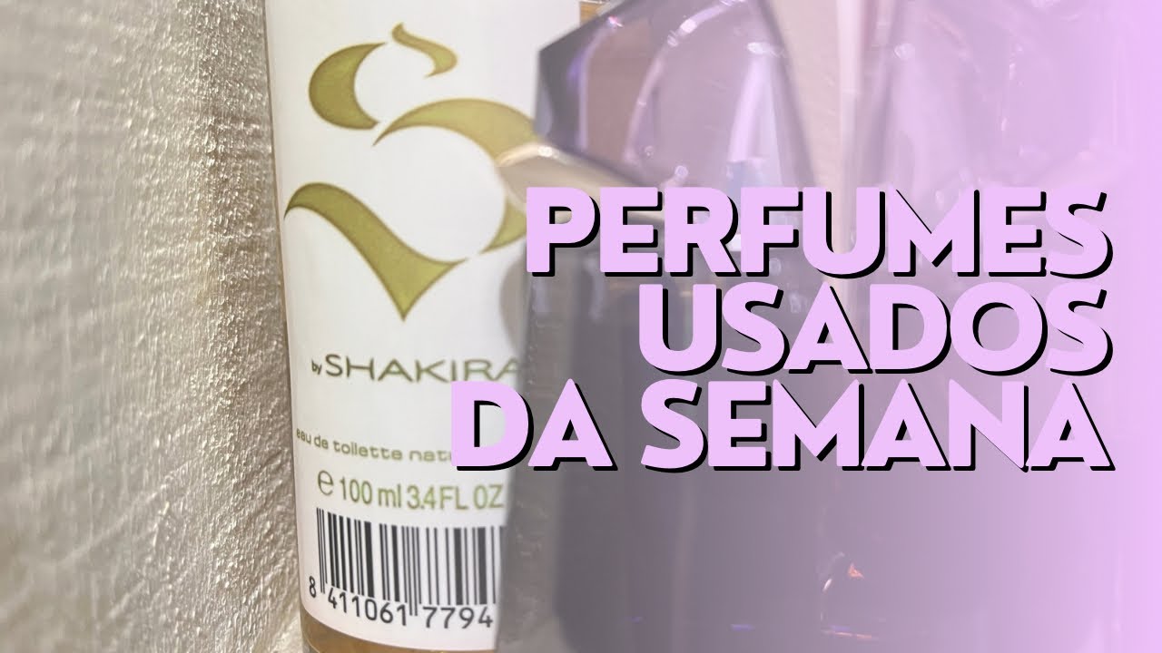 UMA RENCA DE PERFUMES NUMA SEMANA CHEIA | PERFUMES USADOS DA SEMANA