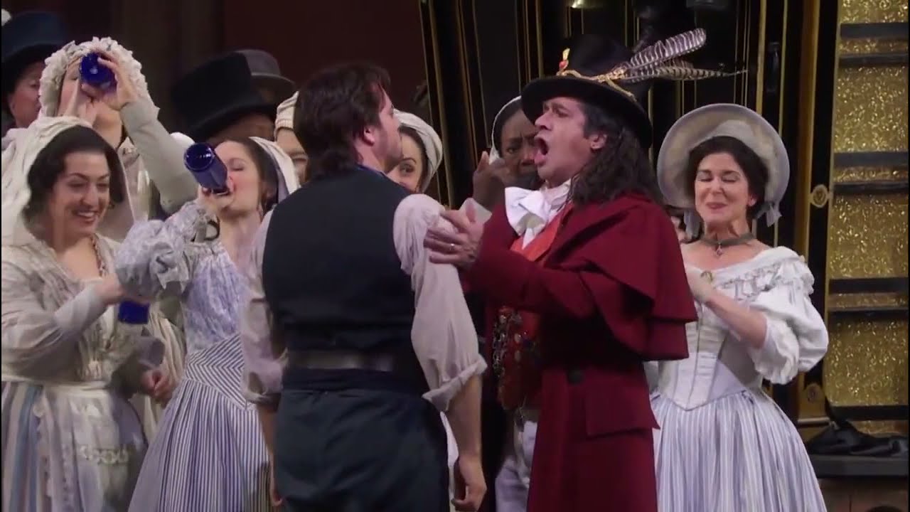 Udite , udite, oh, rustici, de l'Elisir d'amore, con Ildebrando D'Arcangelo