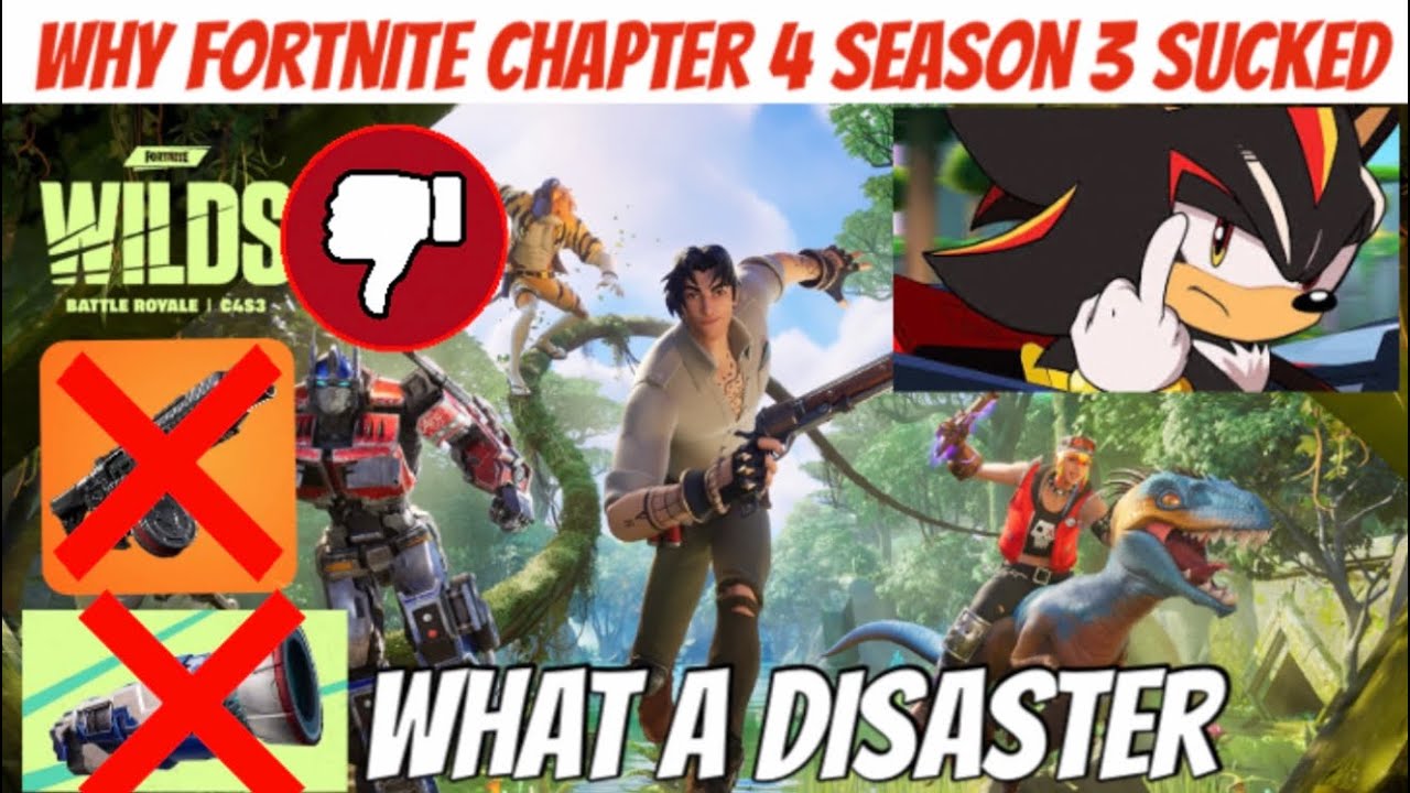 Почему 3-й сезон 4-й главы Fortnite оказался отстойным (САМЫЙ ЗАСУШЛИВЫЙ СЕЗОН В ИСТОРИИ)