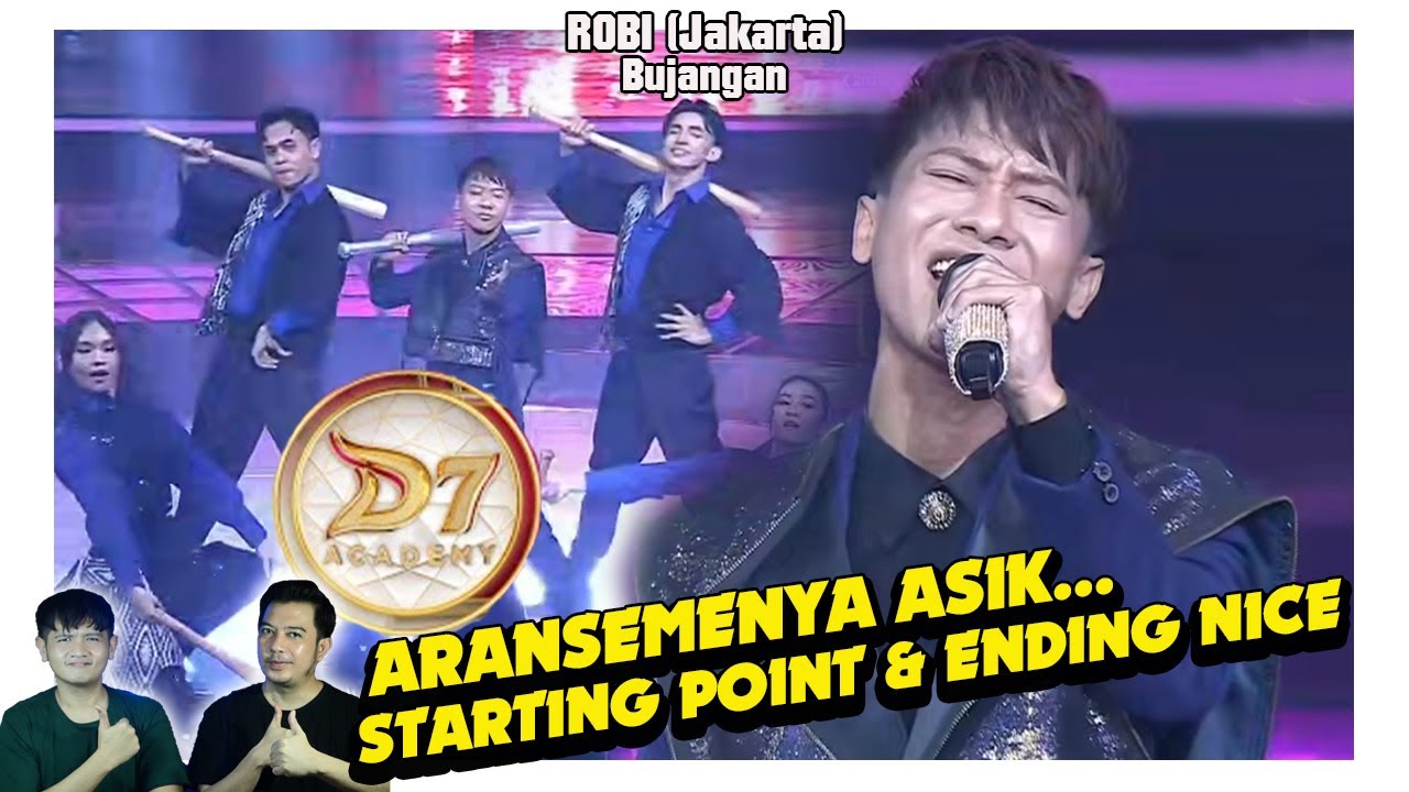 Lagu Bujangan dibikin makin asik sama Robi (Jakarta).
