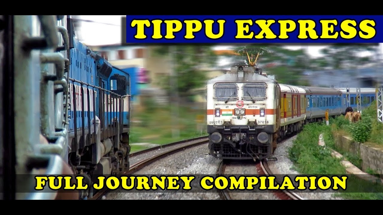 BENGALURU to MYSURU :  12614 TIPPU Express Full Journey Highlights