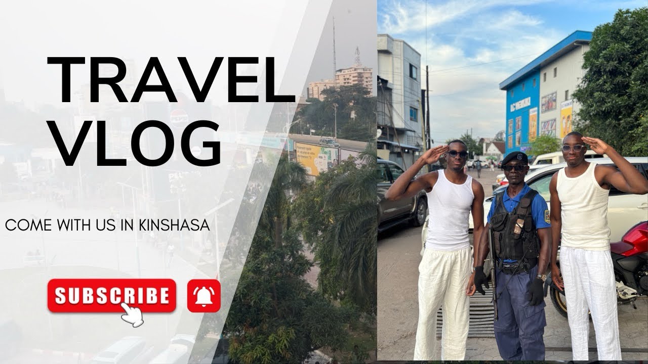 Vlog/ Kinshasa 2025 🇨🇩🔥 Notre première fois ! #kinshasa #africa #twins 