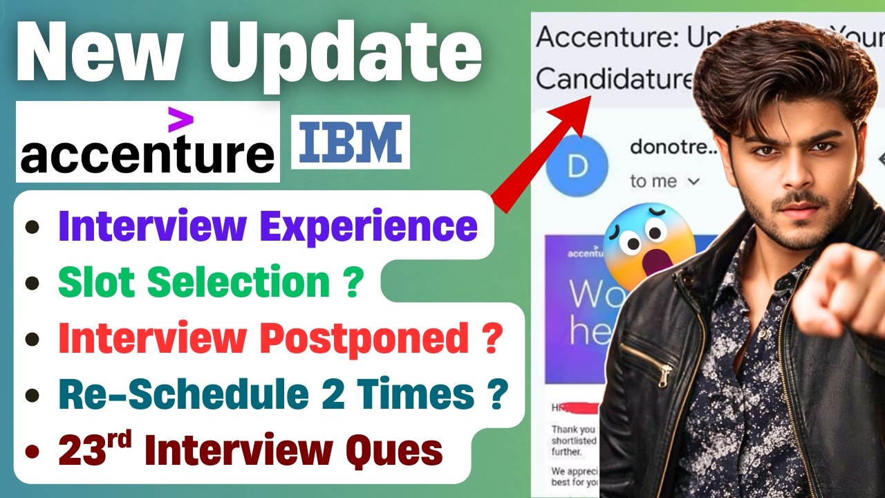 🔴LIVE | Accenture interview Experience | accenture update I accenture phase 2 Update |Slot Selection