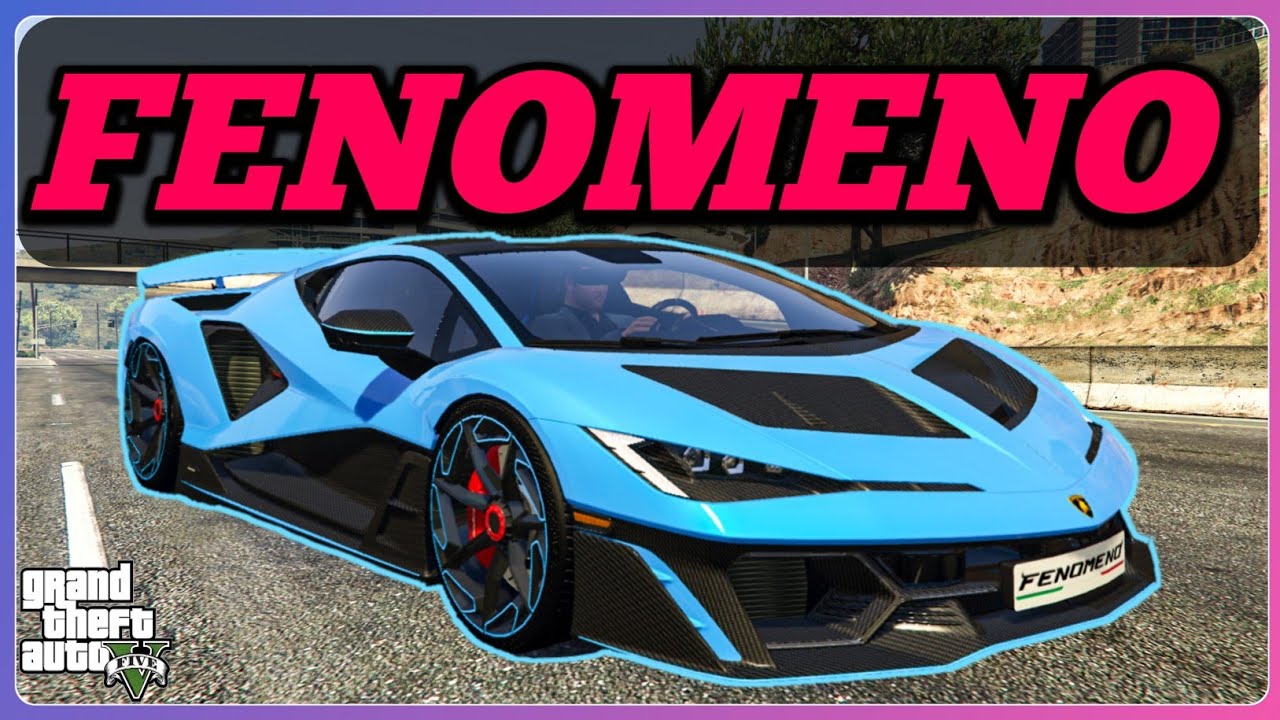 GTA 5 | Демонстрация Lamborghini Fenomeno 2027 года &ndash; максимальная скорость, звук и игровой процесс