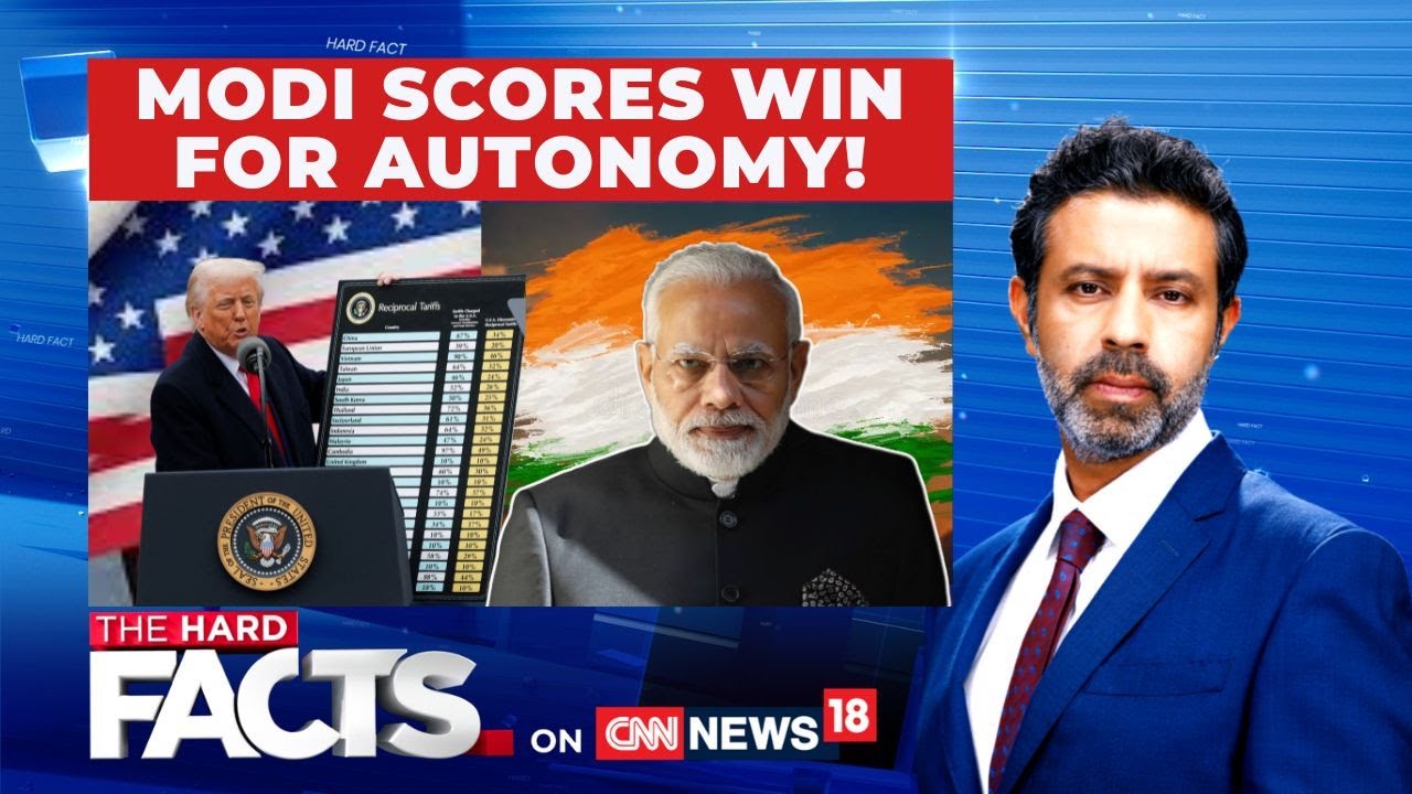 LIVE: LIVE: Trump Tariffs War | Trump Tariff Attack On India | PM Modi | Trade War | The Hard Facts