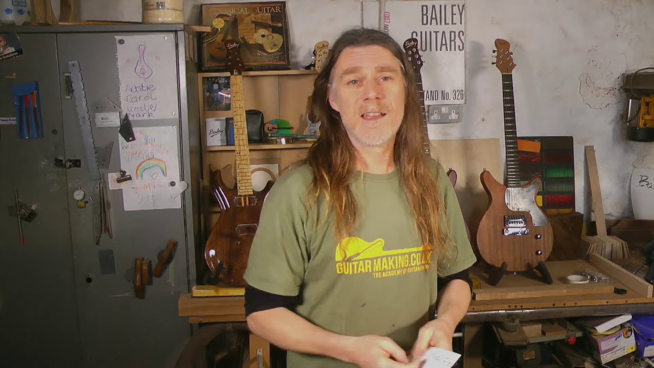 My 5 best tips + The Secret to Making Guitars... ( Clue: its in my pocket!)