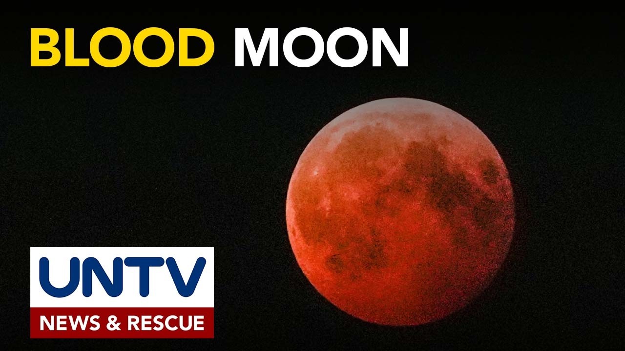 Total lunar eclipse, nasasaksihan ngayong gabi