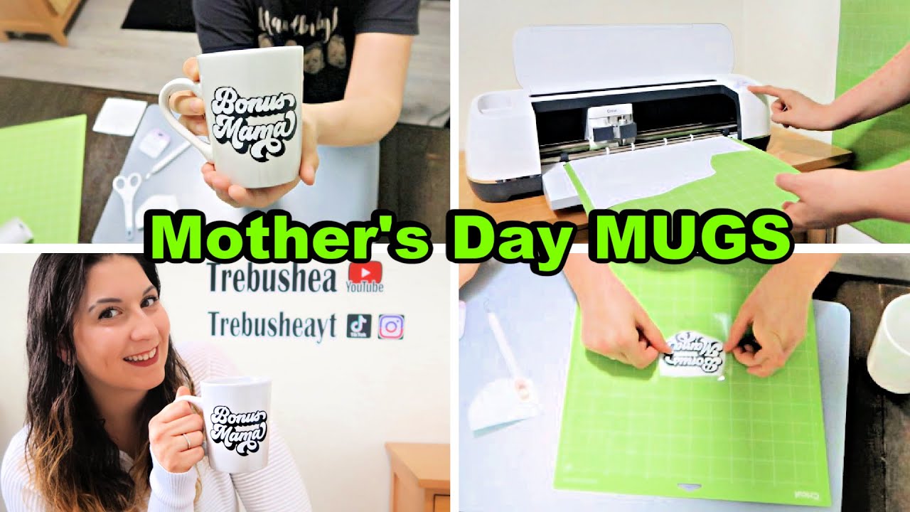 Mother's Day Mug Tutorial CRICUT     (DIY gift ideas for Mom with cricut 2022)