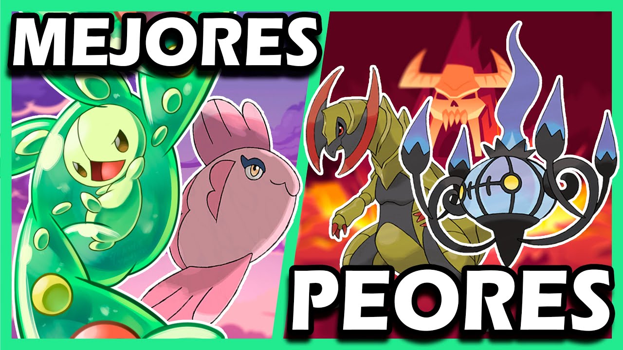 Los MEJORES y PEORES DISE&Ntilde;OS Pok&eacute;mon  (QUINTA GENERACI&Oacute;N: UNOVA/TESELIA)