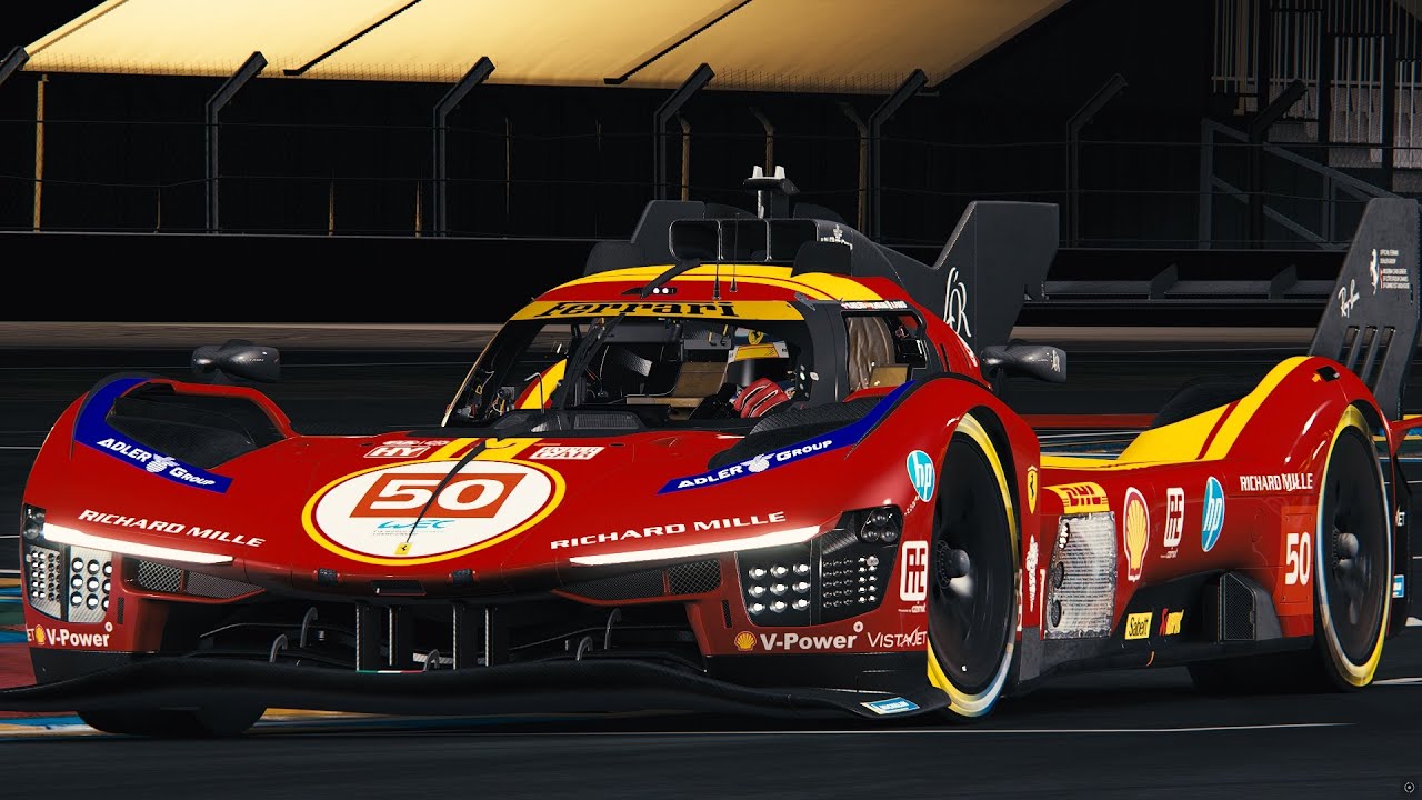 499P Onboard | Circuit de la Sarthe / Assetto Corsa