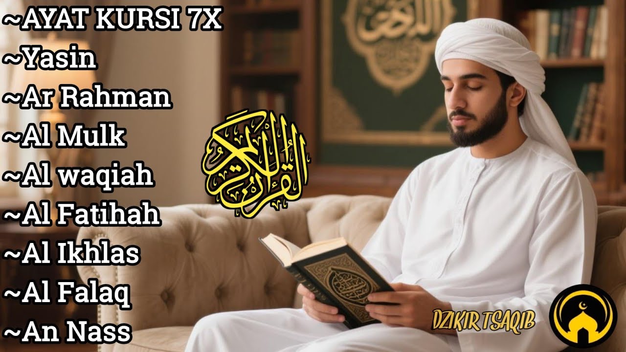 Lullaby Murottar Murottar oleh Al-Khafi,Al-Mulk Al-rahman,Yasin,dan Al-Wakia | Gaya aqeel