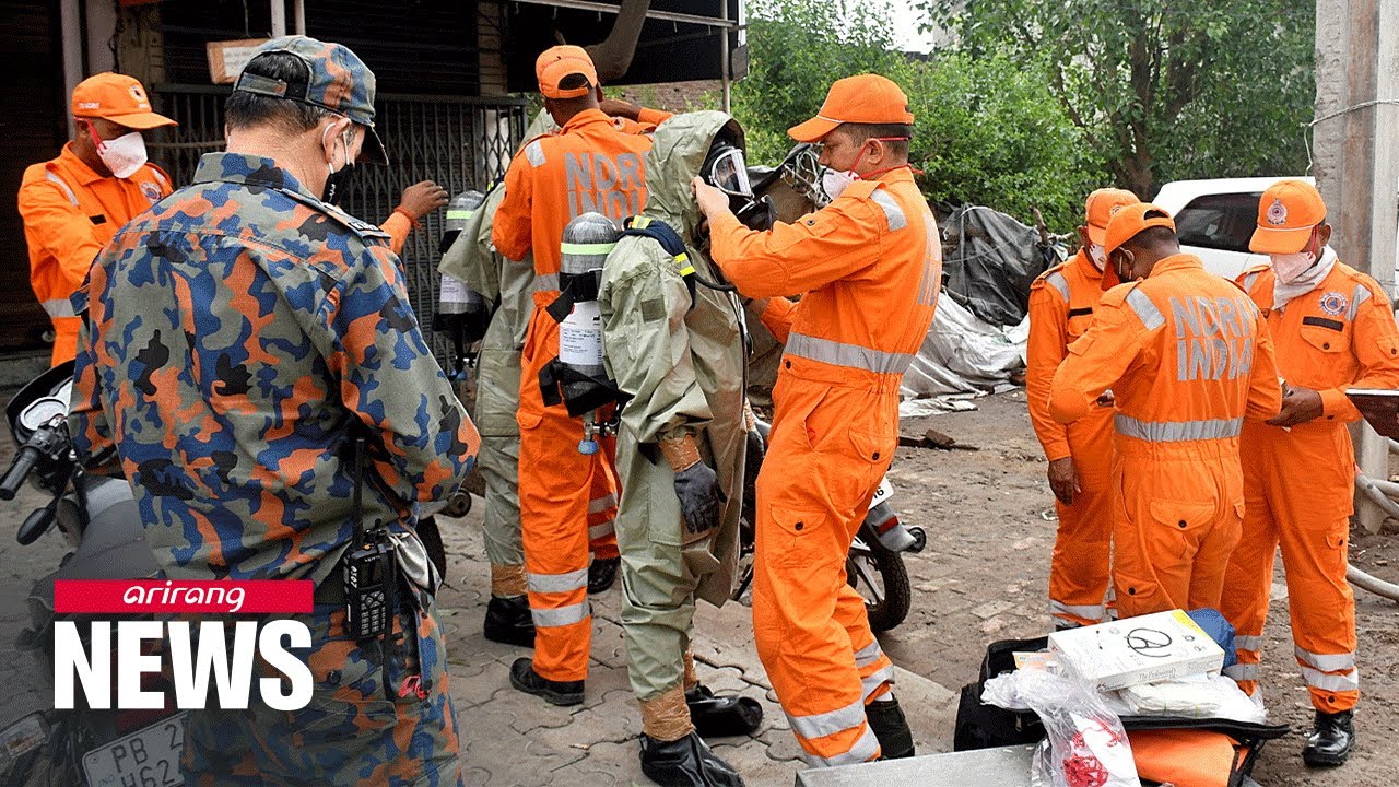 At least 11 killed in gas leak in India