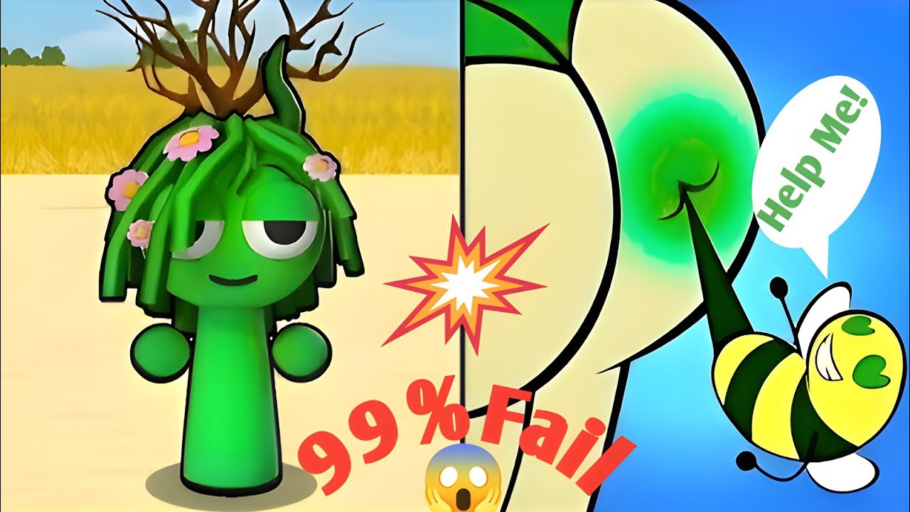 Sprunky Survival 🆚 Help Me Tricky Story-I Found All Max Level Up Top Epic Best ASMR Gameplay #gaming