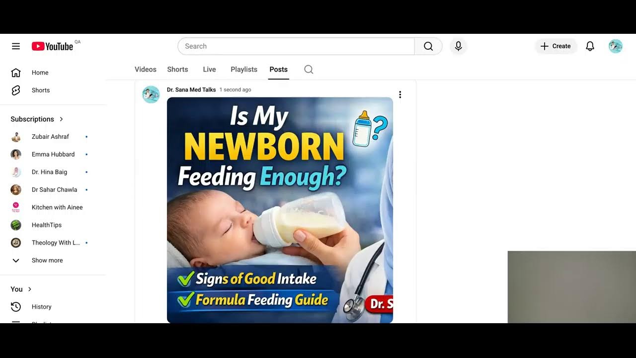“Is My Newborn Feeding Enough? Signs of Good Intake & Formula Feeding Guide | Dr. Sana MedTalk”