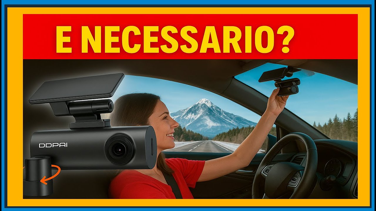 DDPAI N1 Dual Dash Cam Frontal Traseira 1296P+1080P Câmera para Carro com WiFi, Aplicativo, Supercap