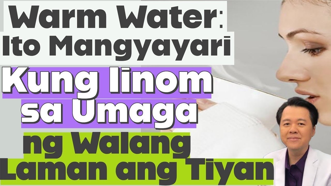Warm Water: Ito Mangyayari Kung Iinom sa Umaga ng Walang Laman ang Tiyan.