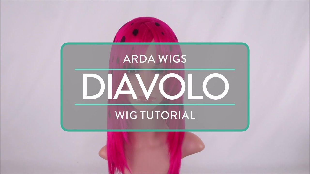 Diavolo (JJBA) Wig Tutorial