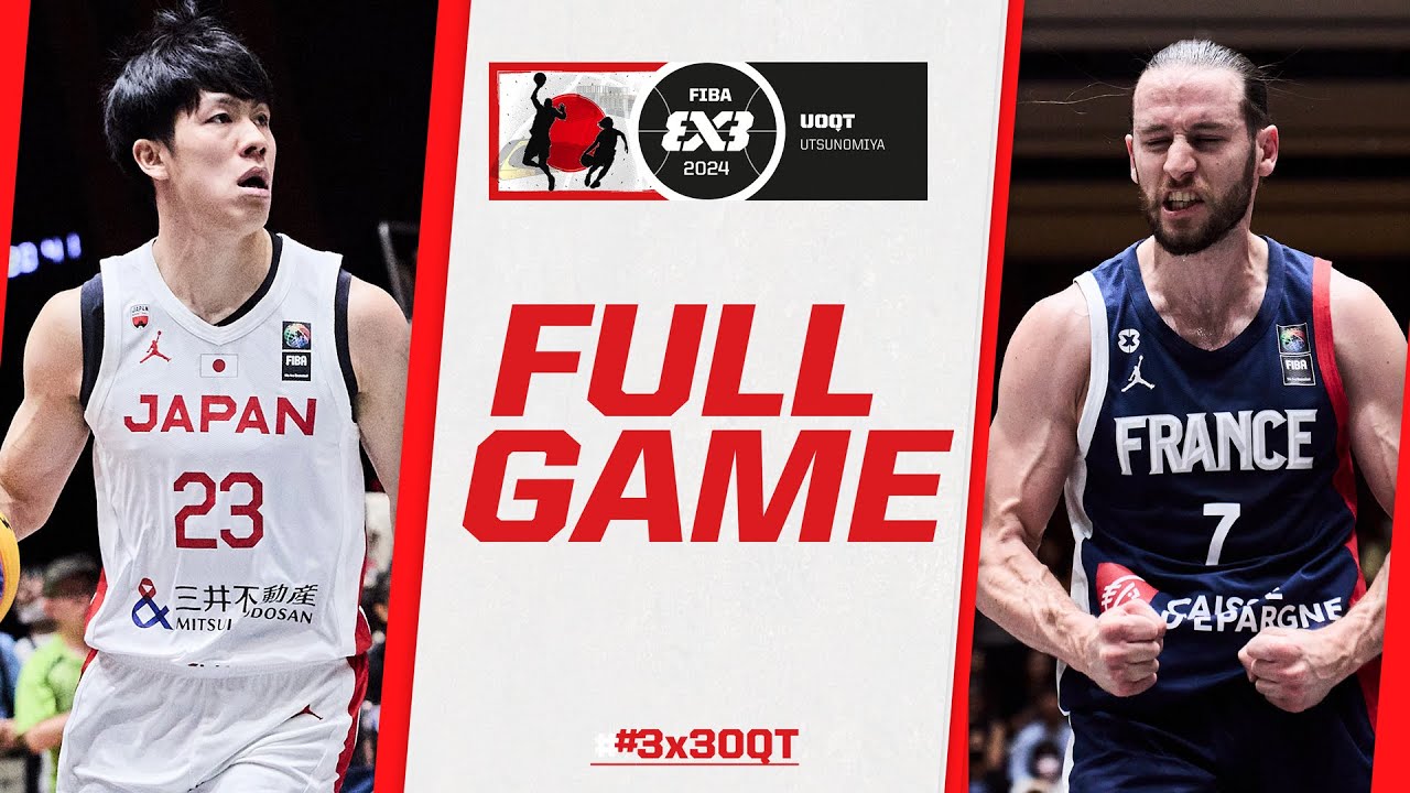 Japan 🇯🇵 vs France 🇫🇷 | Men Full Game | FIBA #3x3UOQT 2 2024 | 3x3 Basketball