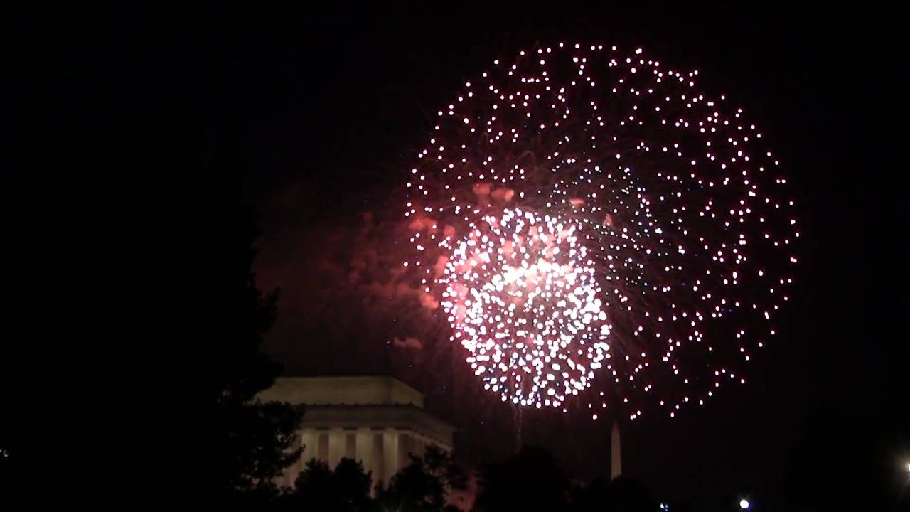 Washington D.C July 4th 2010 Fireworks Part 1 HD