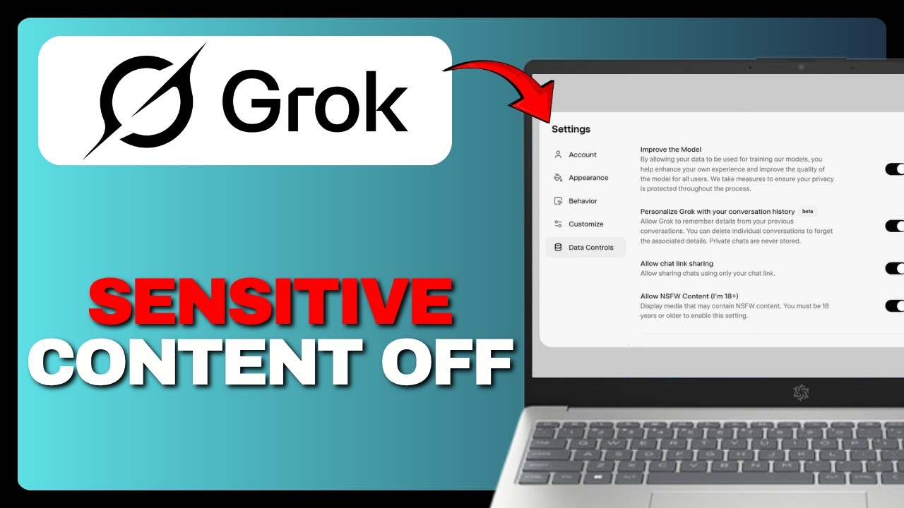 How to Turn Off Sensitive Content in Grok AI (Full Guide) 2026!