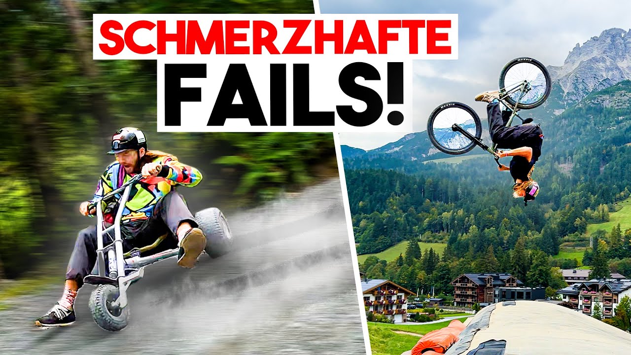 Heftiger CRASH mit Offroad-DREIRAD! & Backflip mit Fahrrad! 🇦🇹 | Jan Schlappen in Österreich