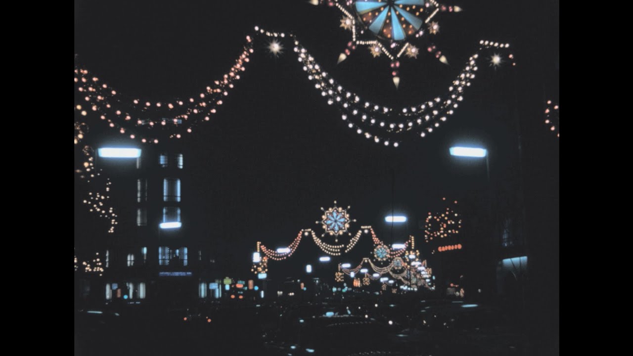 London (Christmas Time) 1967 archive footage