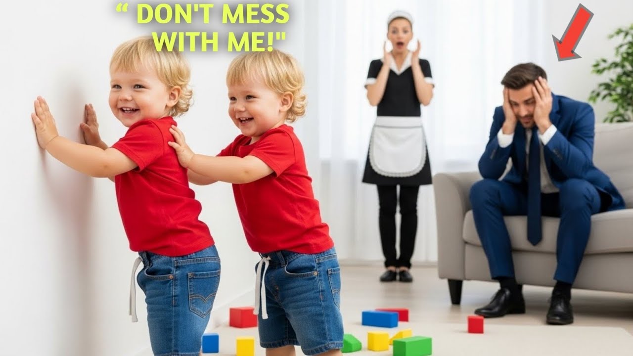 The Millionaire’s Twins Drove 18 Nannies Away — Until One Maid Changed Their Life Forever