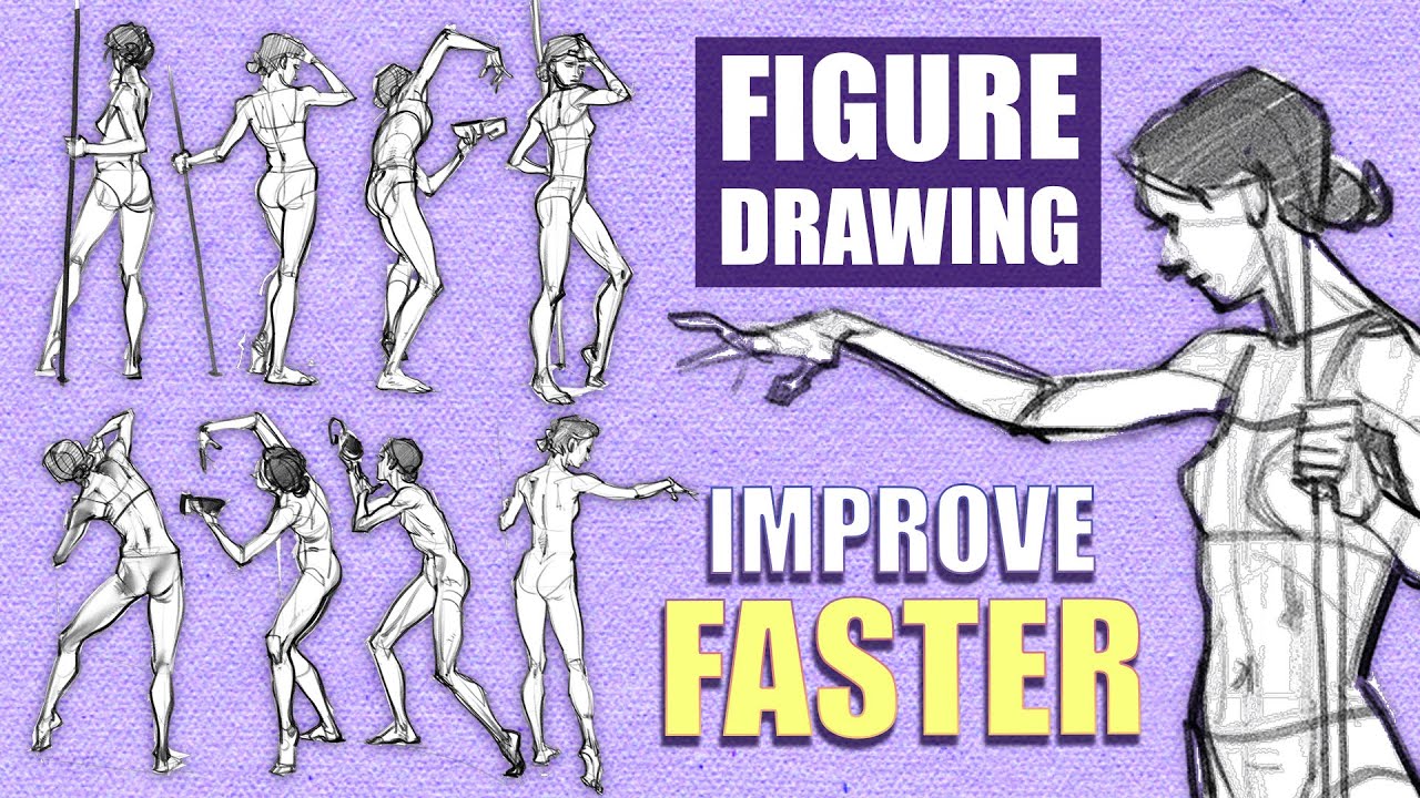 5 CRUCIAL TIPS TO IMPROVE DRAWING ANATOMY ★ [ FIGURE STUDIES ]