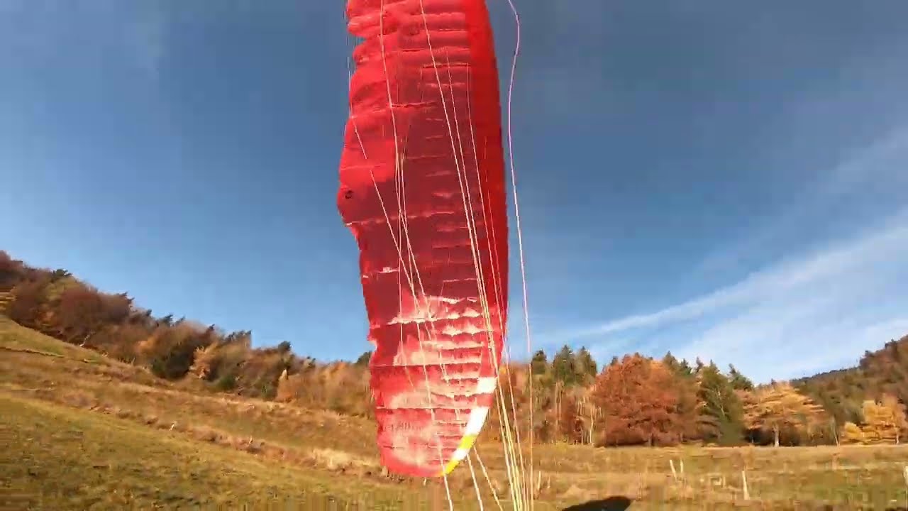 Parapente automnal à la Pinéa - Chartreuse