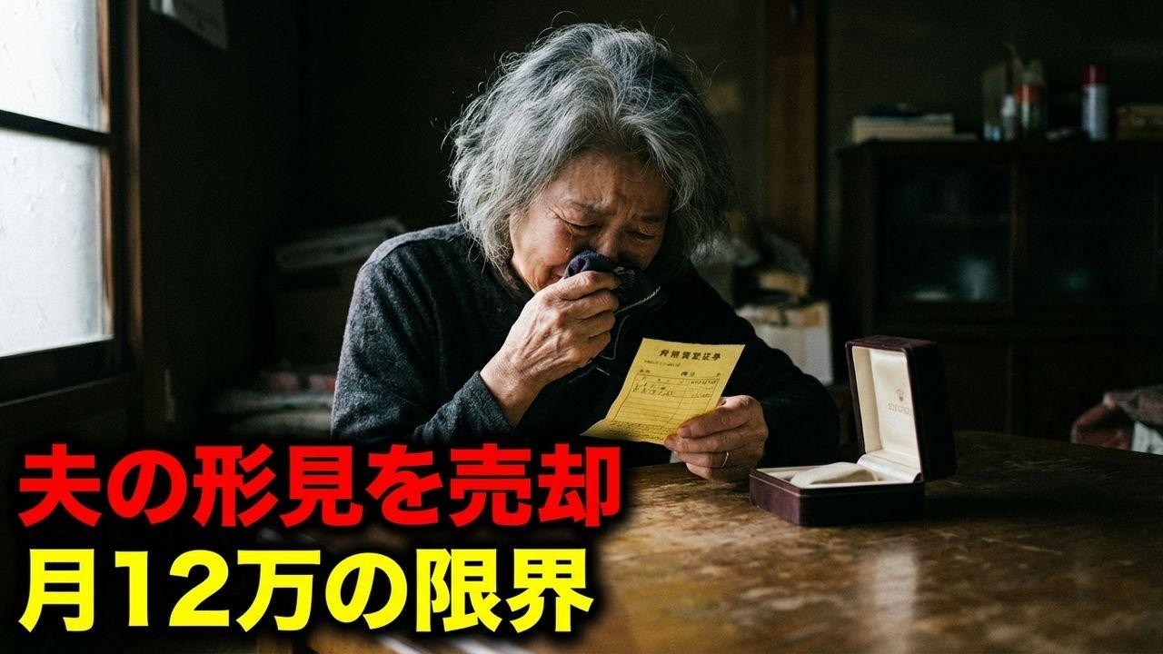 月12万の絶望。75歳、夫の形見を売る日の悲劇