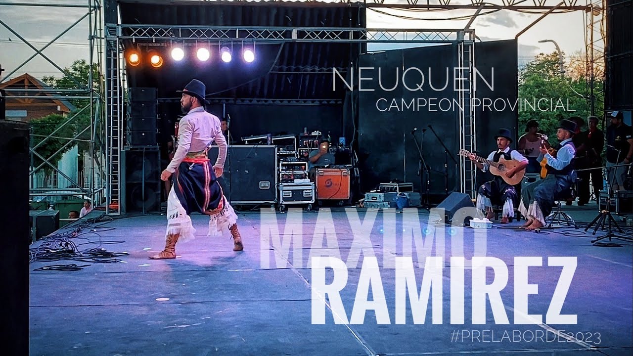 Maximo Ramirez. Malambo Sureño. PreLaborde 2023. Neuquen