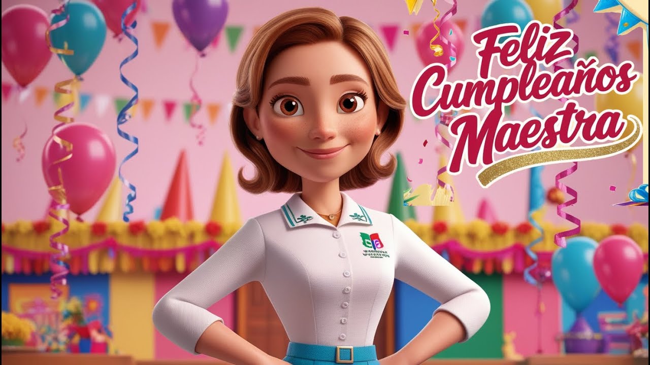 ¡Feliz Cumpleaños Maestra Querida! 🎉 Una Celebración Especial para Ti