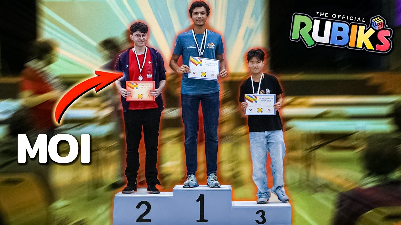 Comment j’ai gagné une médaille en compétition de Rubik’s Cube ?