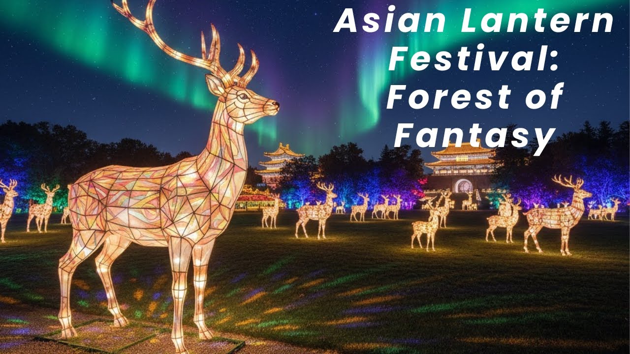 Asian Lantern Festival: Forest of Fantasy Full Tour 2025