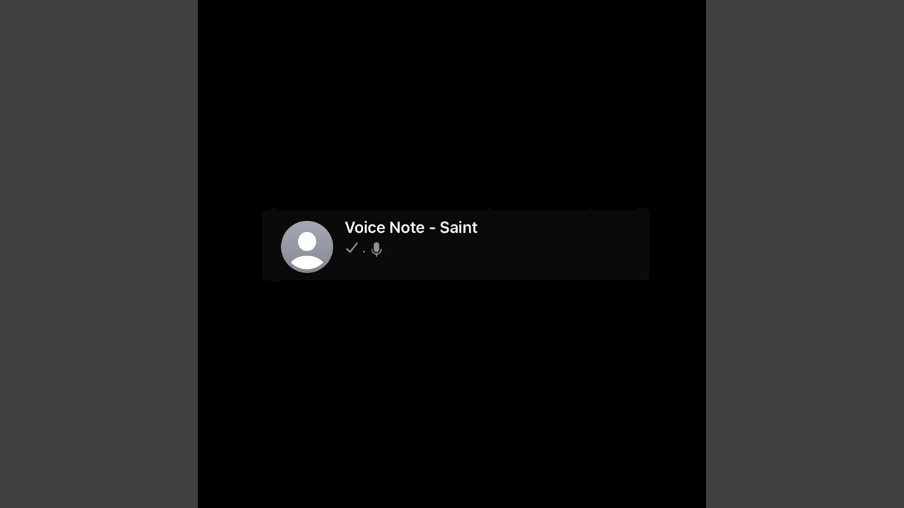 Voice Note