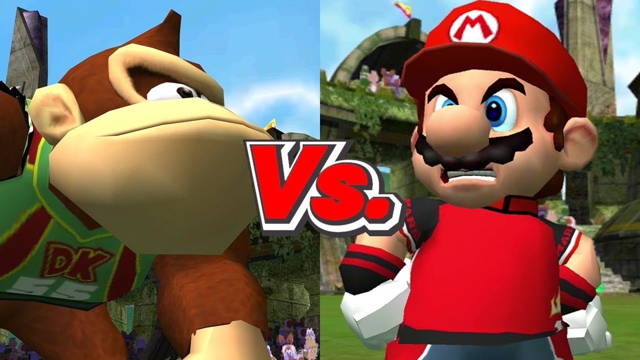 Super Mario Strikers - Donkey Kong/Hammer Bros Vs. Mario/Toad