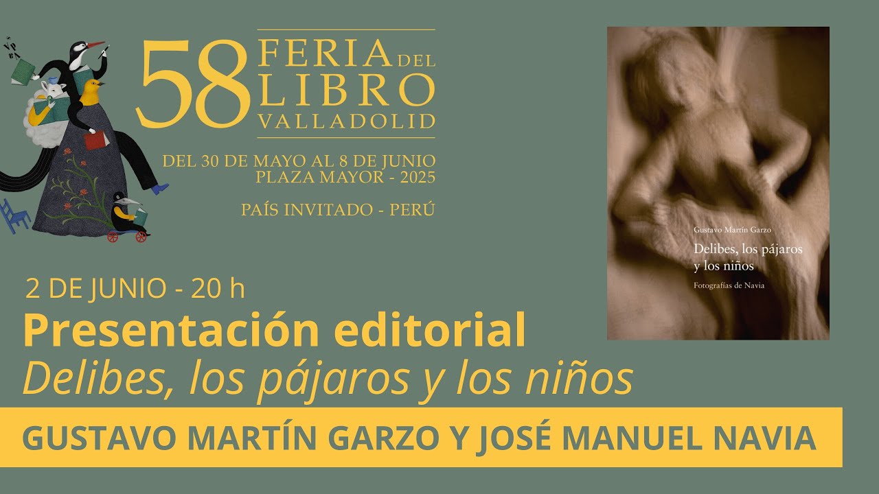 Presentación: Delibes, los pájaros y los niños, de Gustavo Martín Garzo y José Manuel Navia