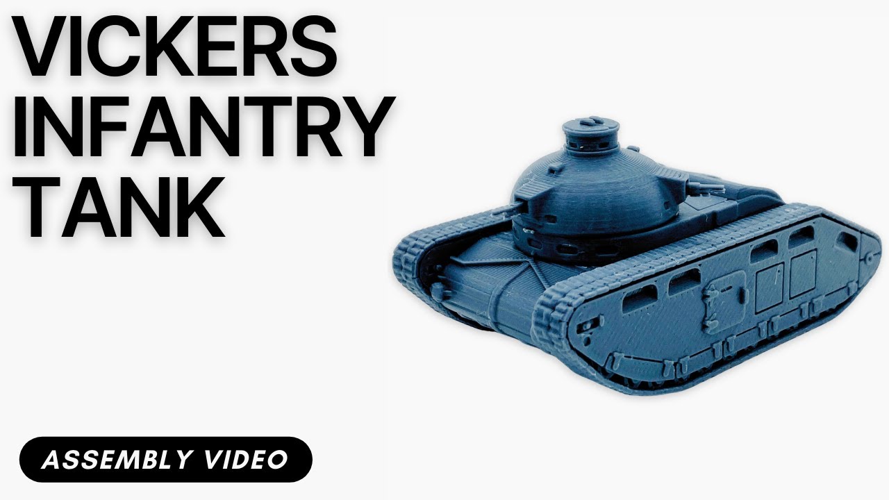 Vickers Infantry Tank Assembly Video