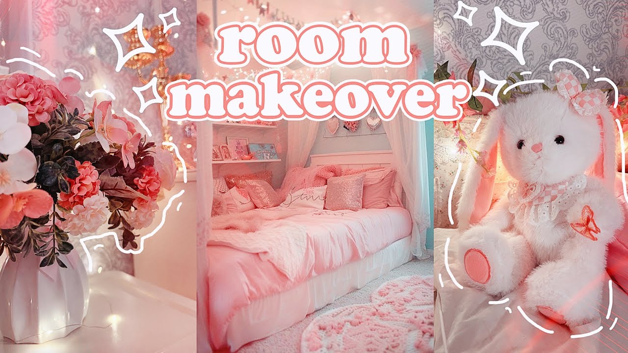🎀 Before & After! Aesthetic Room Makeover That Will Blow Your Mind & Temu Haul decor