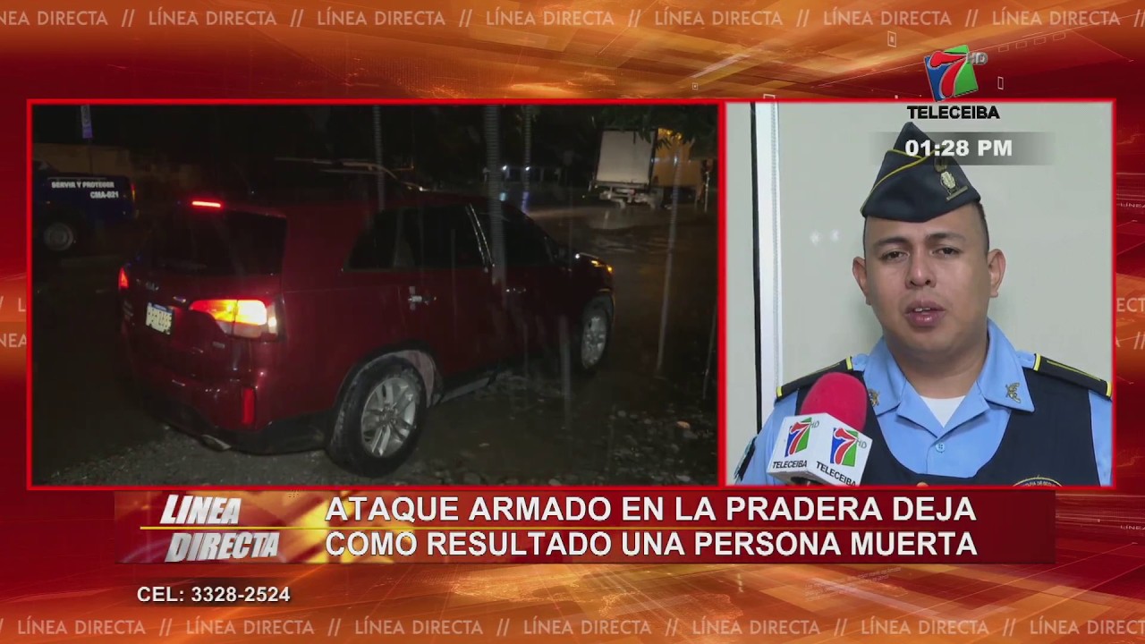 Ataque armado en la colonia La Pradera de La Ceiba dejo una persona muerta