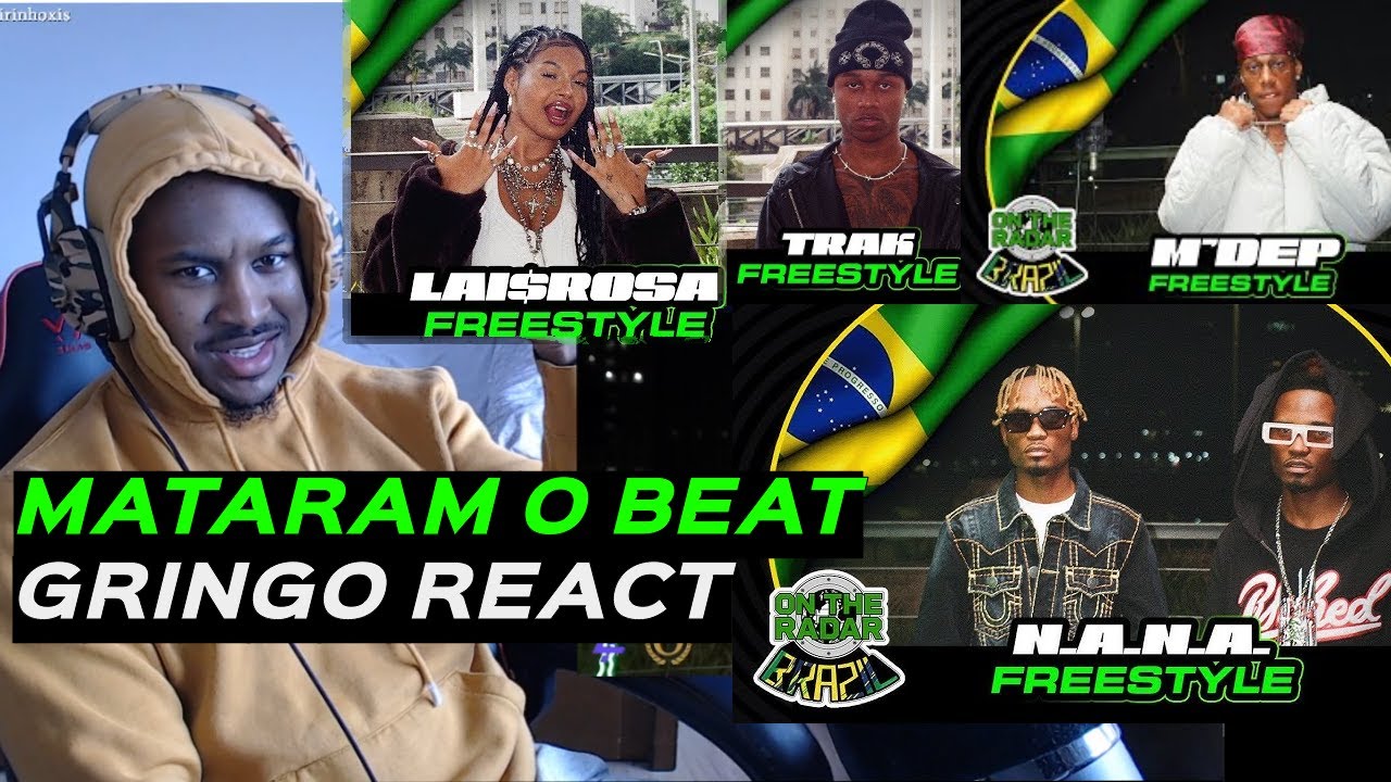 🇲🇿 GRINGO REAGE | ON THE RADAR BRASIL | M´DEP | N.A.N.A | TRAK | LAI$ROSA