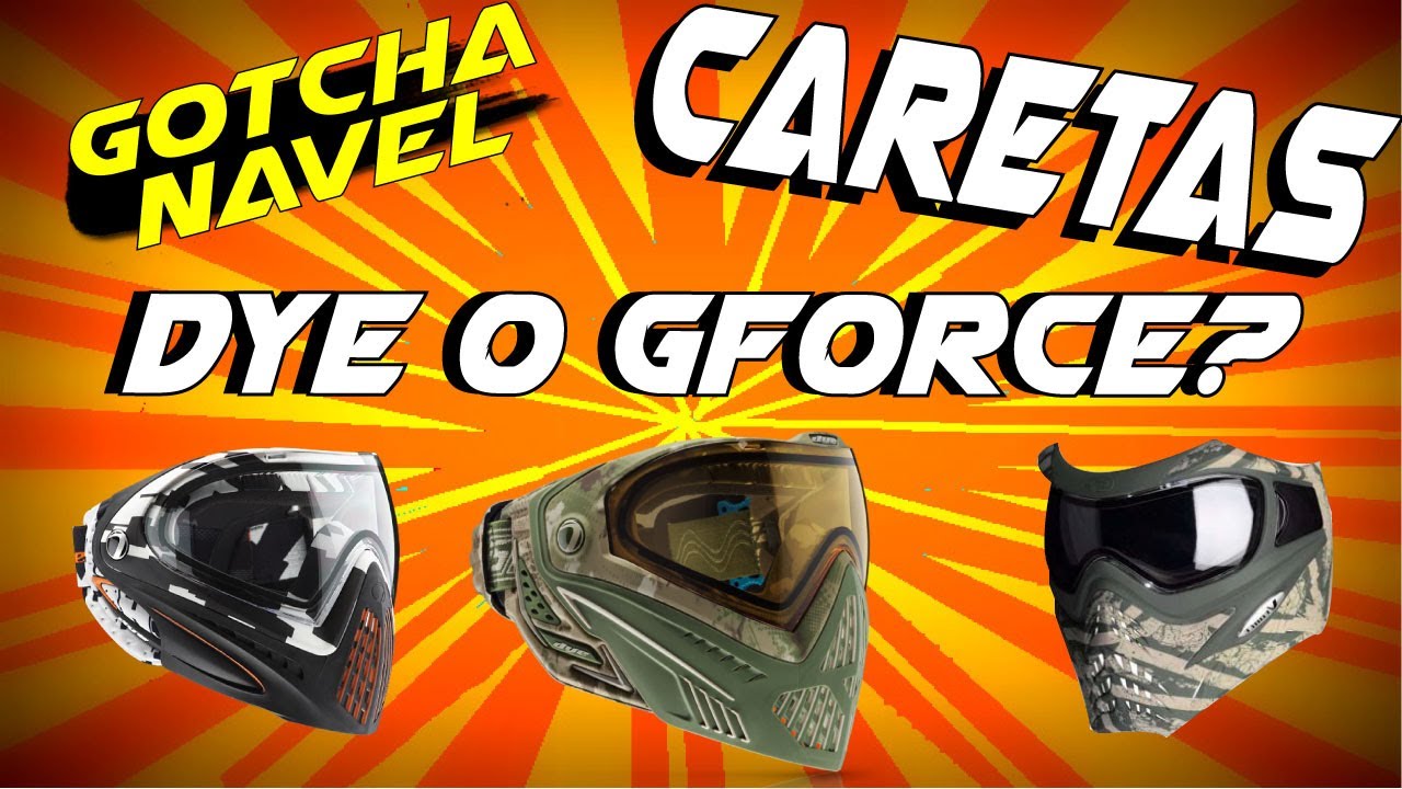 COMPARATIVA CARETAS DYE I5, I4 Y VFORCE | Gotcha NAVEL