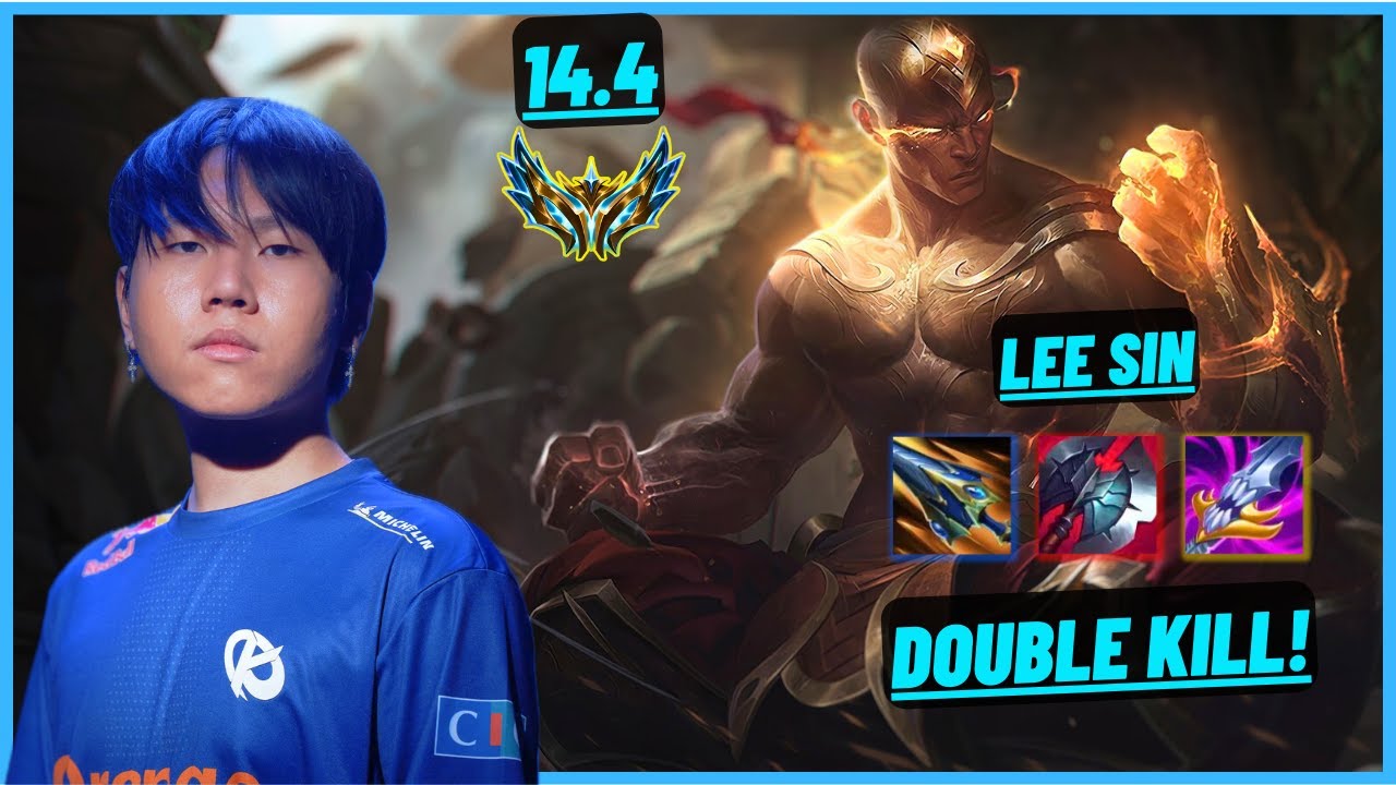 KC BO: LEE SIN VS BDS SHEO: NIDALEE (JGL) DOUBLE KILL - EUW CHALLENGER - PATCH 14.4