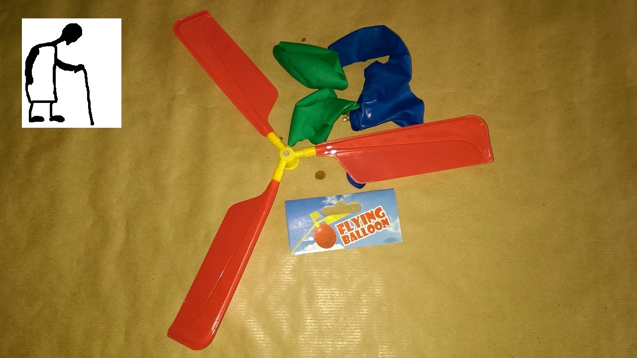 Balloon Helicopter Toy