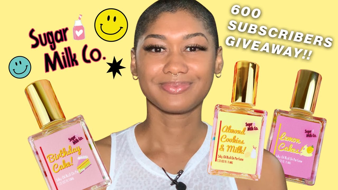 🤤 All of My Sugar Milk Co. Perfume Oils! + 600 Subscriber Giveaway! 🥳 {CLOSED}