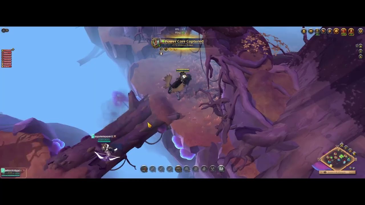 Dive group fight in HO zone