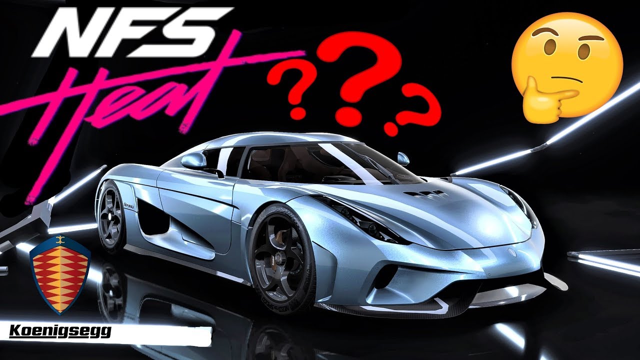 NFS Heat Koenigsegg Regera Custom et Test