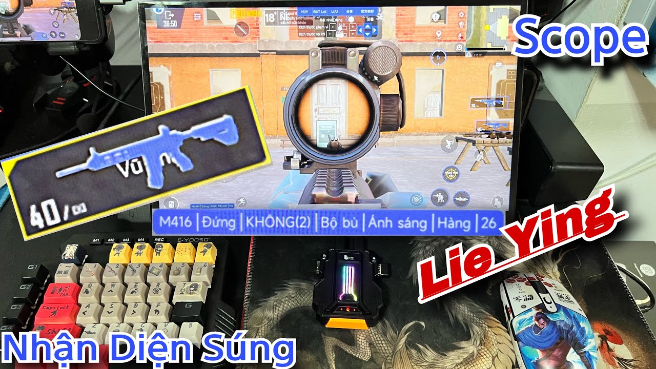 [HD] Lie Ying/Pro Nhận Diện Súng-Ống Ngắm-Phụ Kiện_Bật Giảm Giật Ngang #2