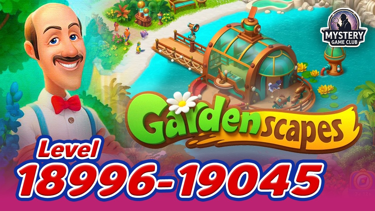 GARDENSCAPES 2026 Level 18996 -19045